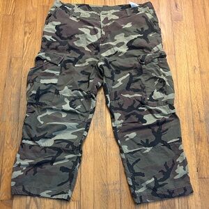 Camo Baggy Carhartt Cargo Pants